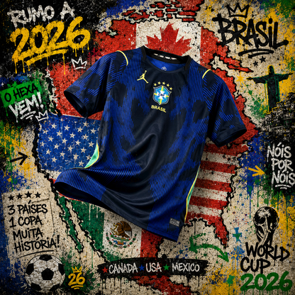 2026 Brazil World Cup Away Jersey | Player Version 🇧🇷